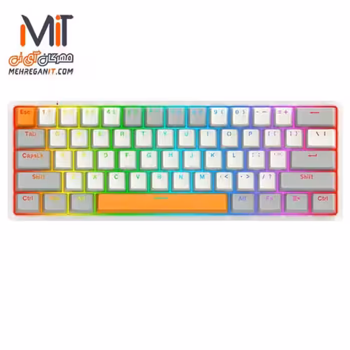 کیبورد گیمینگ ردراگون مدل Akali K642 WGO