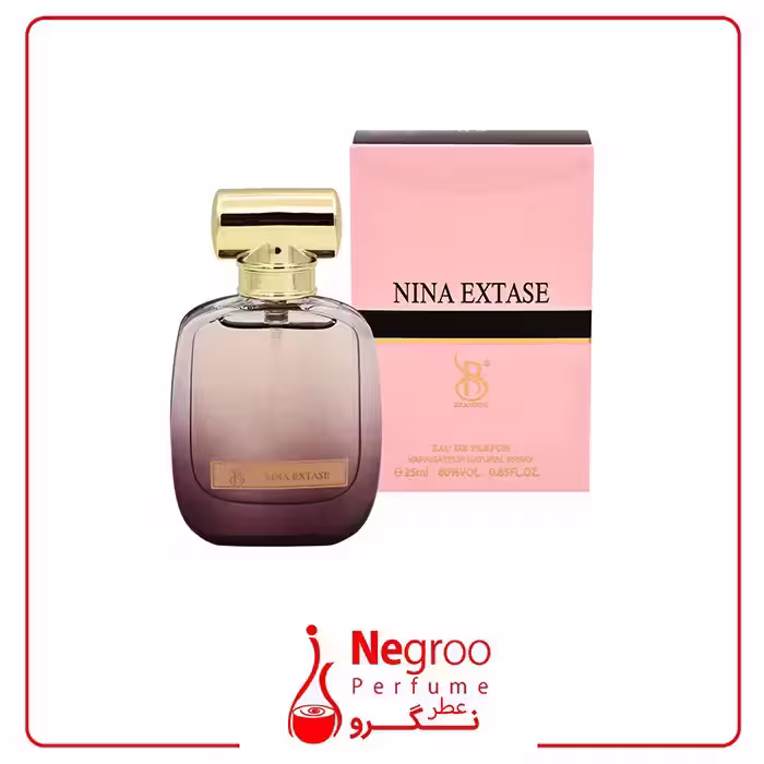 ​عطر زنانه برندینی مدل نینا اکستاس حجم 25 میلNina Extase