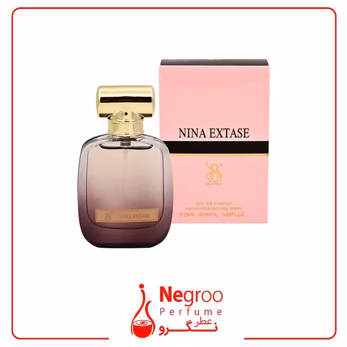 عطر زنانه برندینی مدل نینا اکستاس حجم 25 میلNina Extase