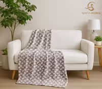 پتو دونفره مسافرتی شبنما مدل قلب