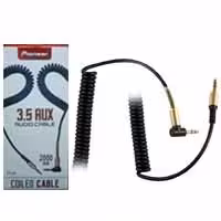 کابل AUX فنری یک سر ال 2 متری Pioneer Pi-L14