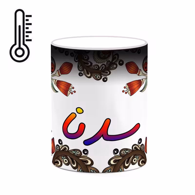 خرید ماگ-لیوان حرارتی   اسم سدنا  سنتی گل و بته کد mgh45588