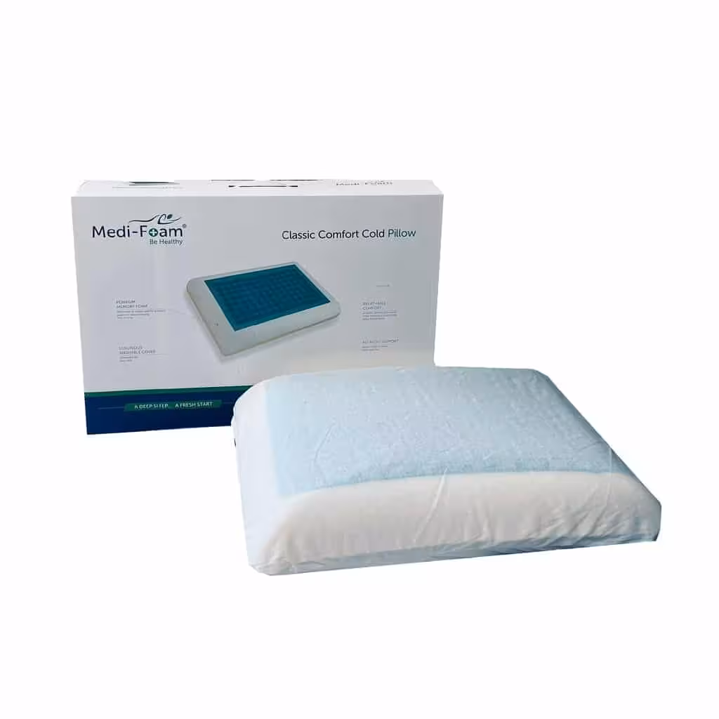 بالش طبی مدی فوم مدل کلاسیک ژل دار