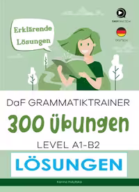 کتاب گرامر آلمانی DaF Grammatiktrainer 300 ubungen A1 B2 Losungen