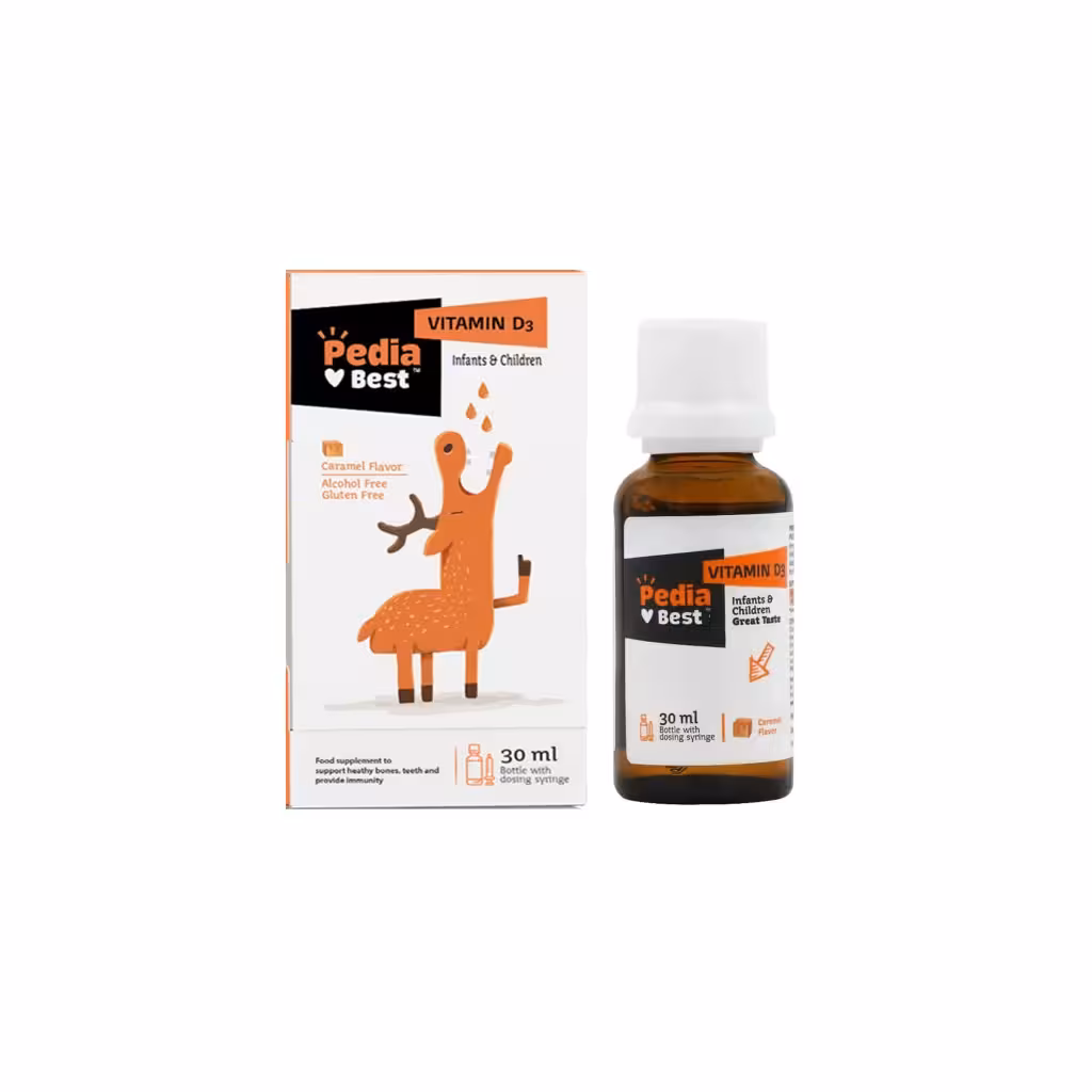 قطره ویتامین د3 پدیا بست