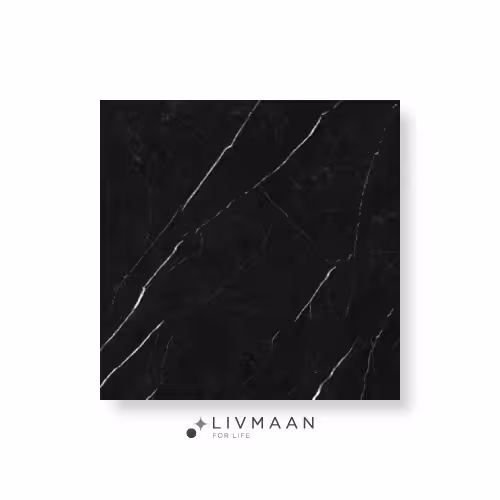 سرامیک 260*120 پولیش گلوسی مندوزا مشکی ریوان