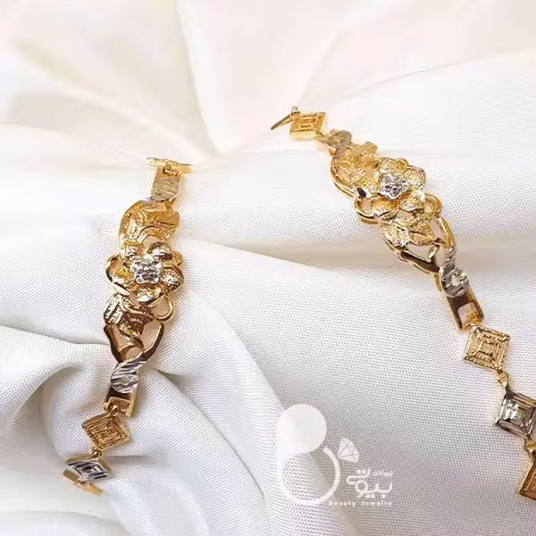 دستبند ژوپینگ طرح گل رویا