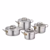 سرویس قابلمه 8 پارچه مدل پرولین A1149 کرکماز / KORKMAZ A1149 PROLINE POT SERVICE