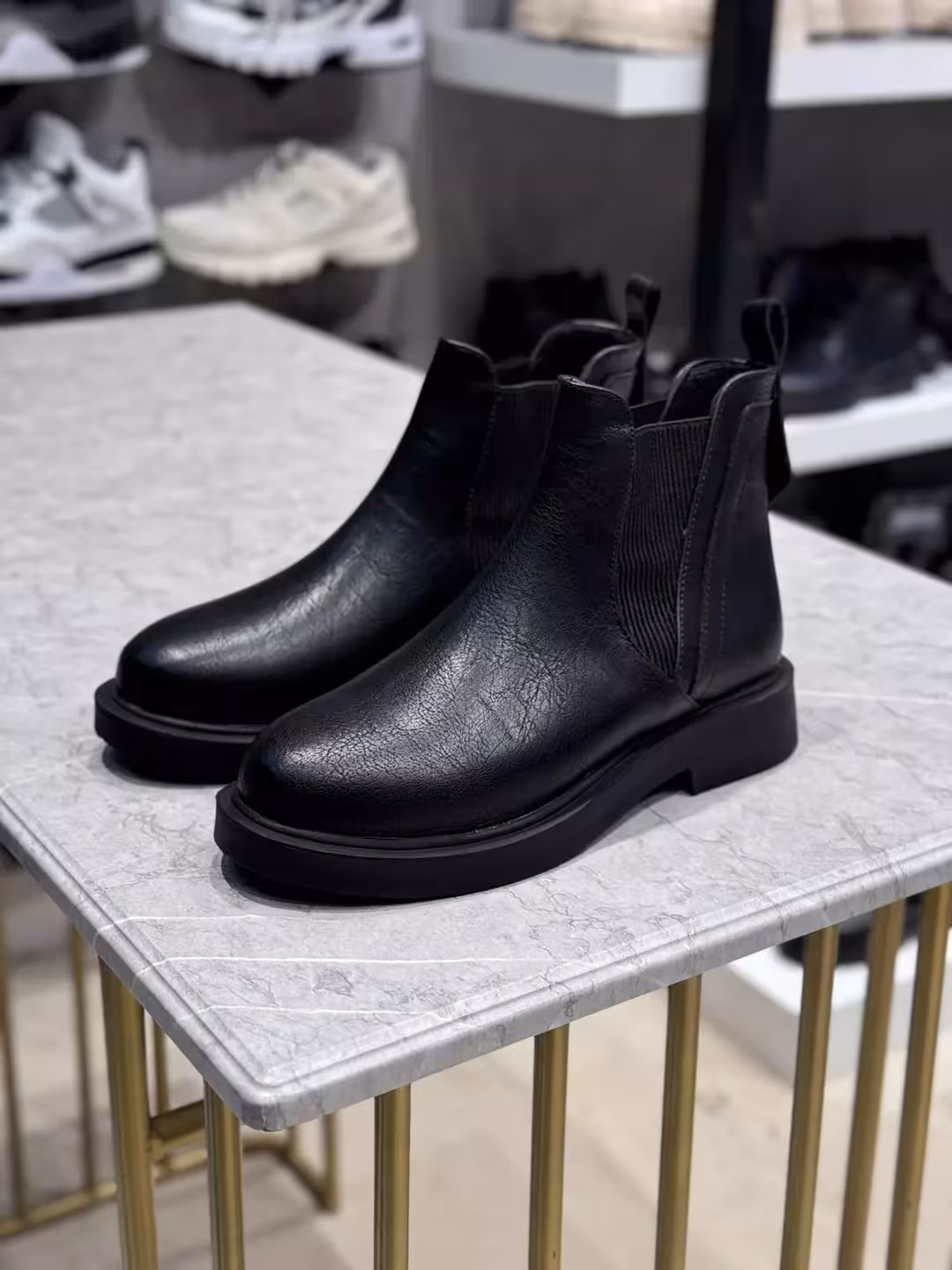 نیم بوت زنانه کدN4-144 رنگ مشکی سایز37