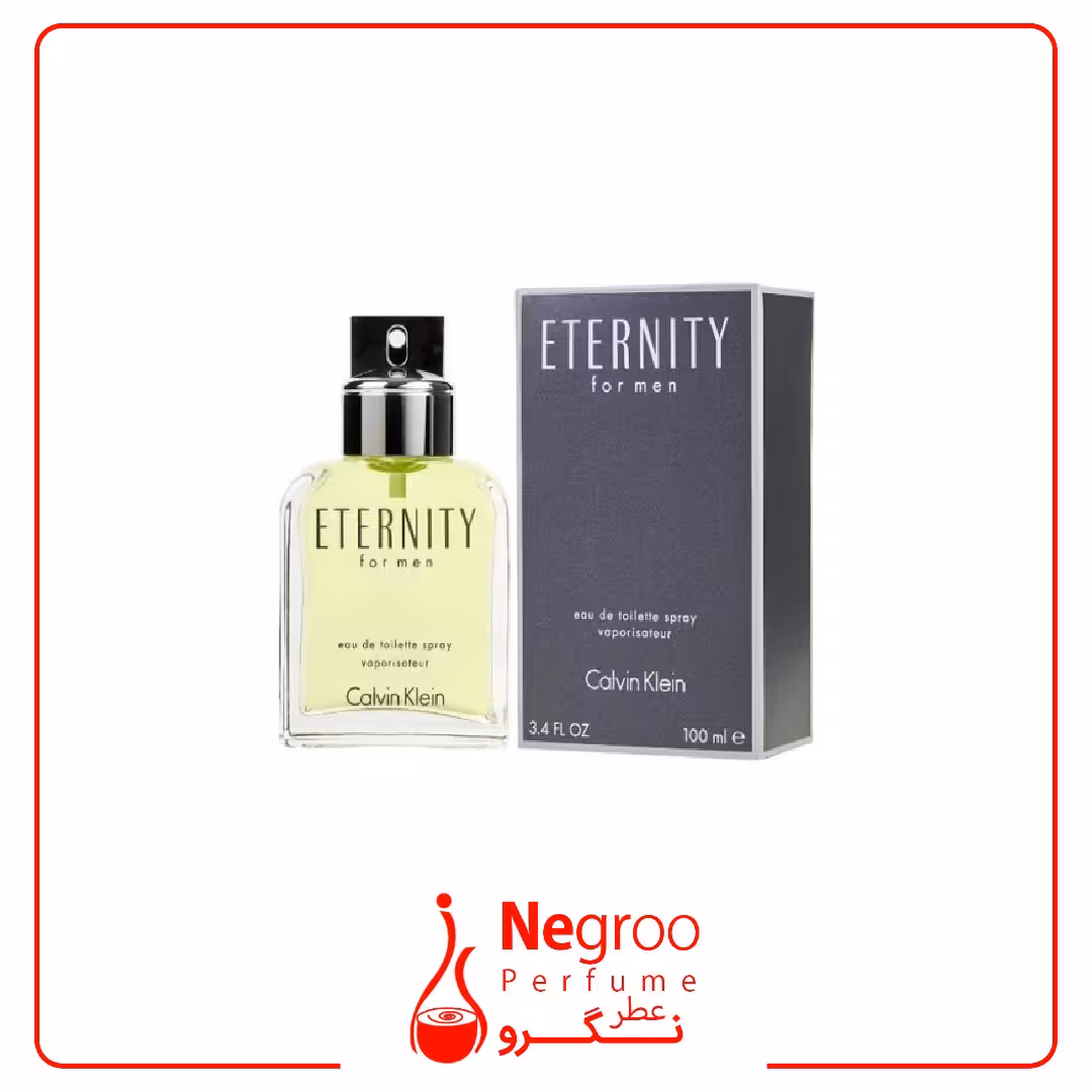 عطر مردانه کلوین کلین اترنیتی 100 میل ادو تویلت-CALVIN KLEIN ETERNITY