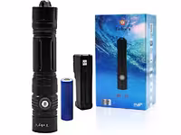 چراغ قوه غواصی توبیز Toby&amp;#39;s Super Bright Scuba Driving Torch 1600lm 100m DT-01