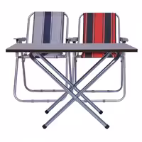 میز و صندلی تاشو سفری مدل somi