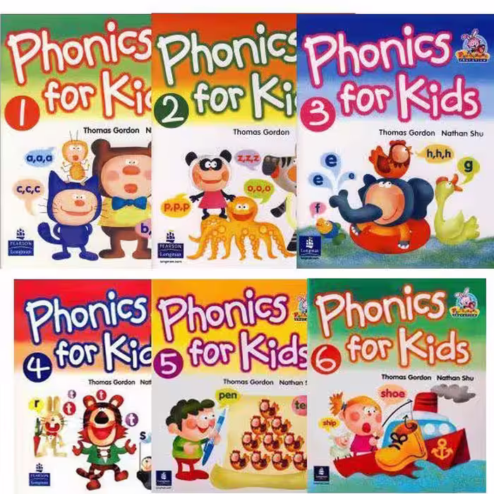 مجموعه کامل شش جلدی Phonics for Kids