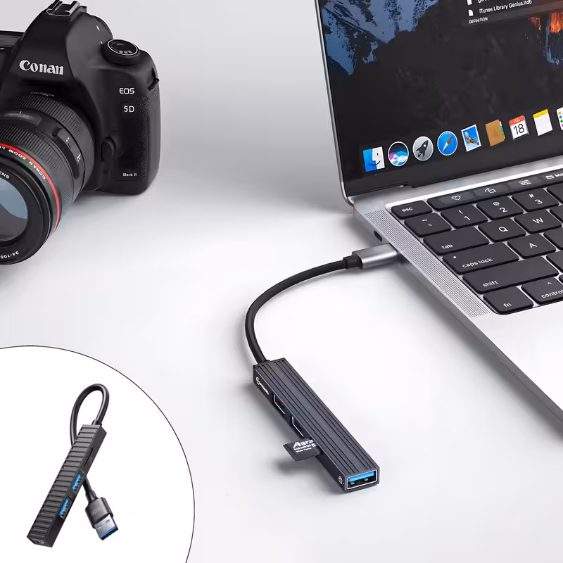هاب 3 پورت USB 3.0 ایکس او مدل HUB014A