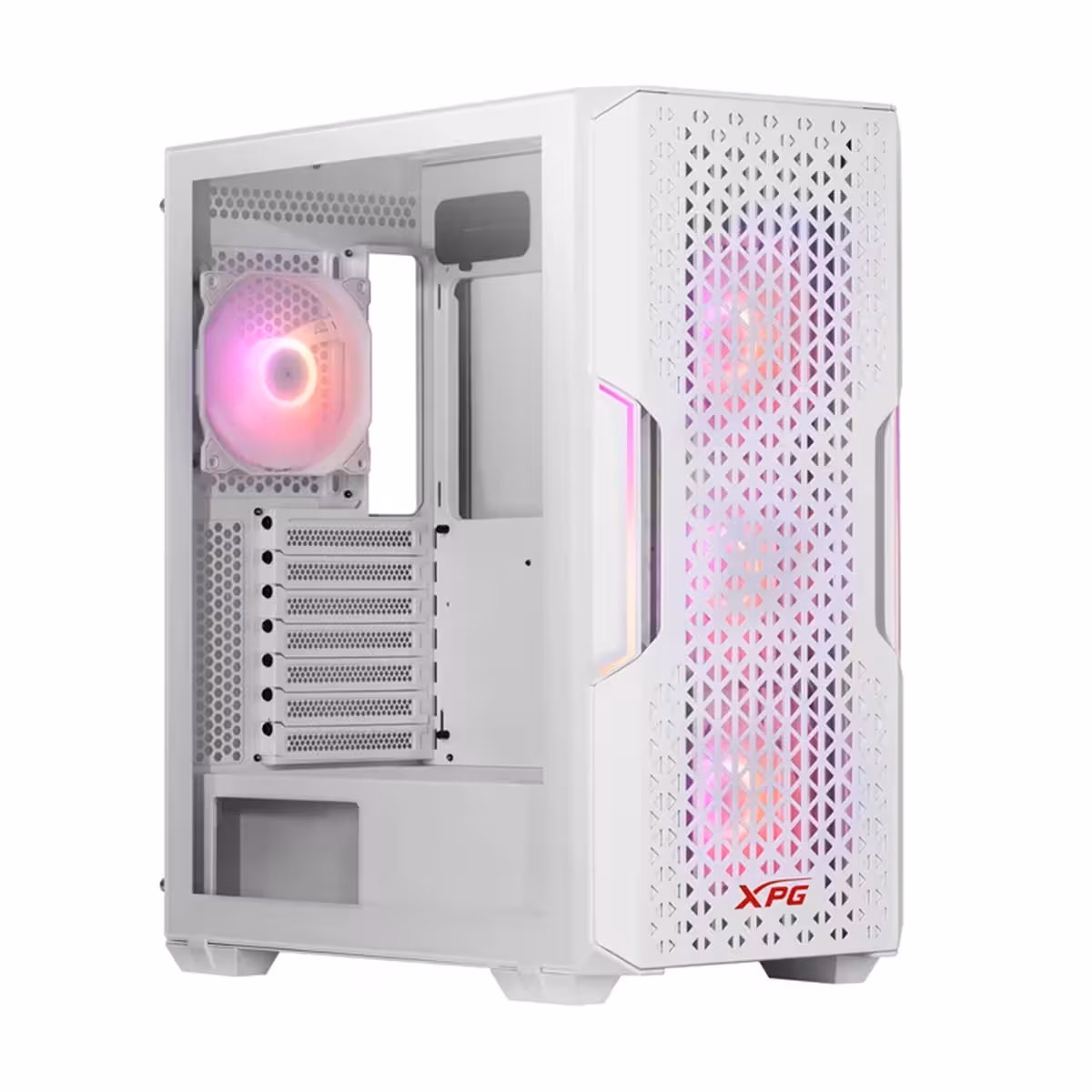 کیس کامپیوتر ای دیتا ایکس پی جی مدل STARKER AIR C - سفید