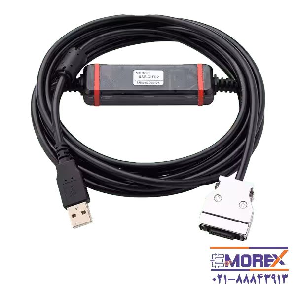 کابل پروگرام آمساموشن | AMSAMOTION مدل Omron PLC کد USB-CIF02