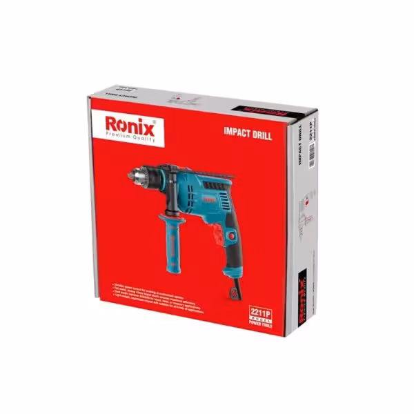 دریل 13میلی متر ی چکشی 600 وات رونیکس مدل 2211P