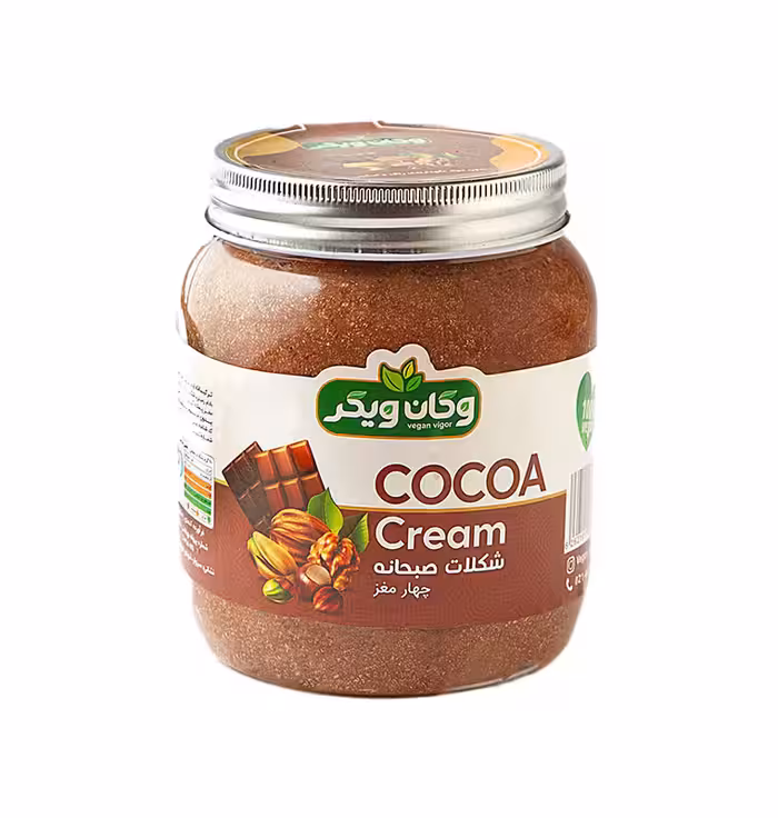 شکلات صبحانه 1کیلویی رژیمی فندقی وگان ویگر