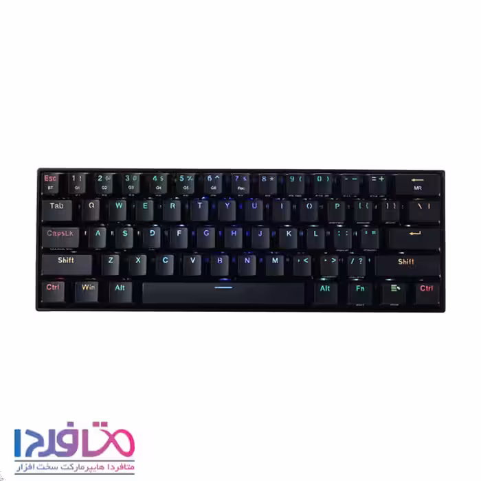 کیبورد گیمینگ ردراگون مدل APS K607 TKL RGB