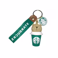 جاکلیدی مدل سلیکونی خرس سبز لیوانی