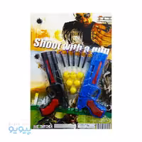 کلت اسباب بازی 2 کاره مدل Shoot آیتم Colt Double برند مام ایران عمده و کارتونی