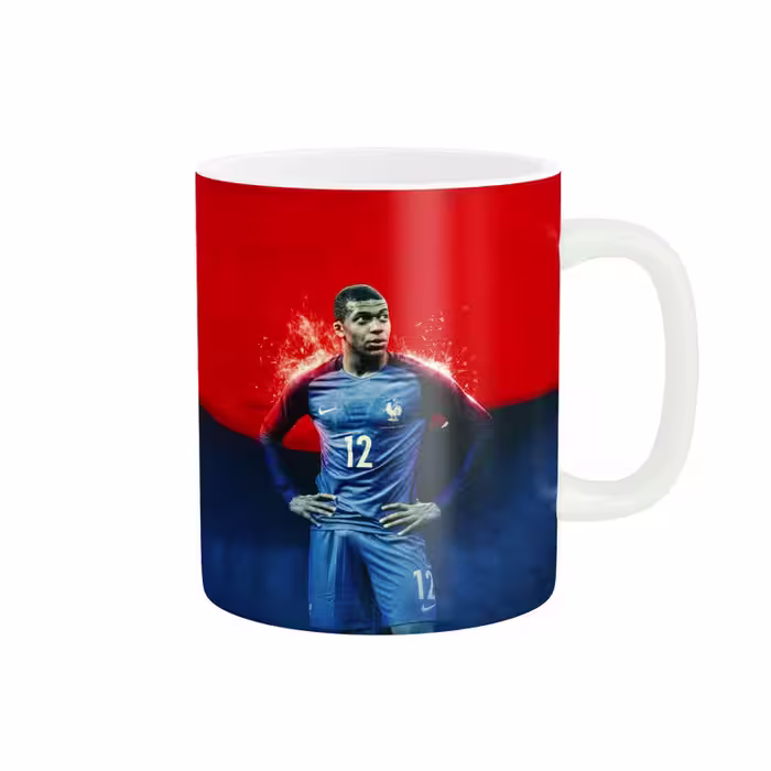 ماگ زیگورات مدل کیلیان امباپه Kylian Mbappé کد 1138