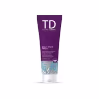 ژل شستشوی صورت روزانه پوست نرمال تا خشک توتال درم TOTAL DERM FACE WASH GEL