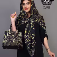 ست کیف و روسری طلایه