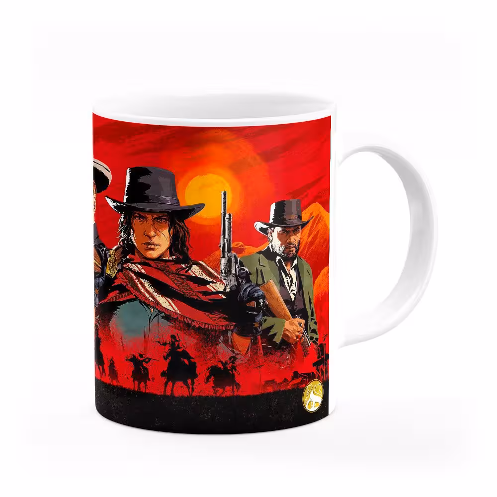 ماگ طرح Red Dead Redemption 2 مدل MG9838