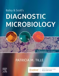 خرید و دانلود نسخه کامل کتاب Bailey &amp; Scott's Diagnostic Microbiology, 15th Edition (Complete PDF)