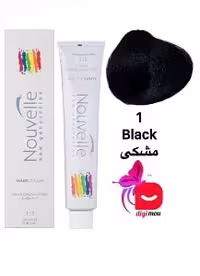 رنگ موی نوول Nouvelle طیف طبیعی شماره 1 رنگ مشکی