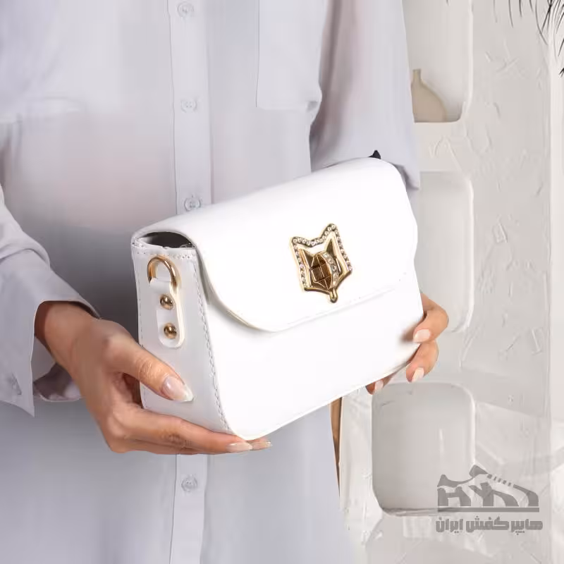 کیف زنانه دوشی قفل نگینی