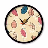 ساعت‌های دیواری راویتا طرح برگ پاییز مدل 1280