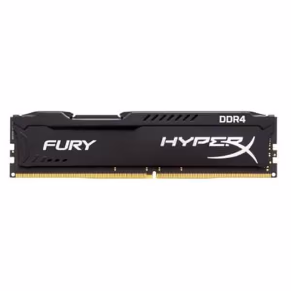 رم دسکتاپ DDR4 تک کاناله 2400 مگاهرتز  Kingston HyperX Fury ظرفیت 8 گیگابایت