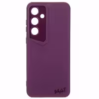قاب ژله ای Porsche Design محافظ لنزدار مناسب برای Samsung S24 FE-بنفش