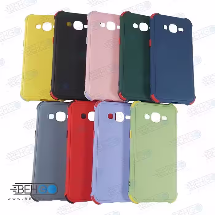 قاب سامسونگ گرند پرایم پلاس کاور دکمه رنگی محافظ G530 / G531 /G532 / Grand Prime / J2 Prime
