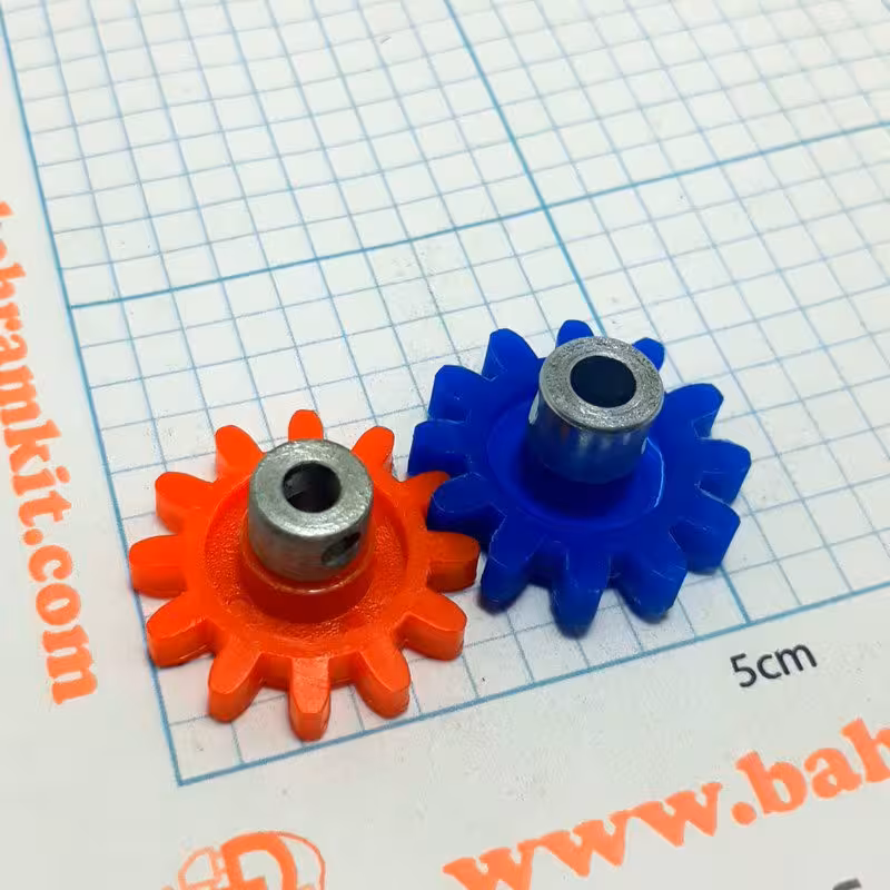 چرخ دنده زنجیری کوچک 12 تایی بسته2تایی