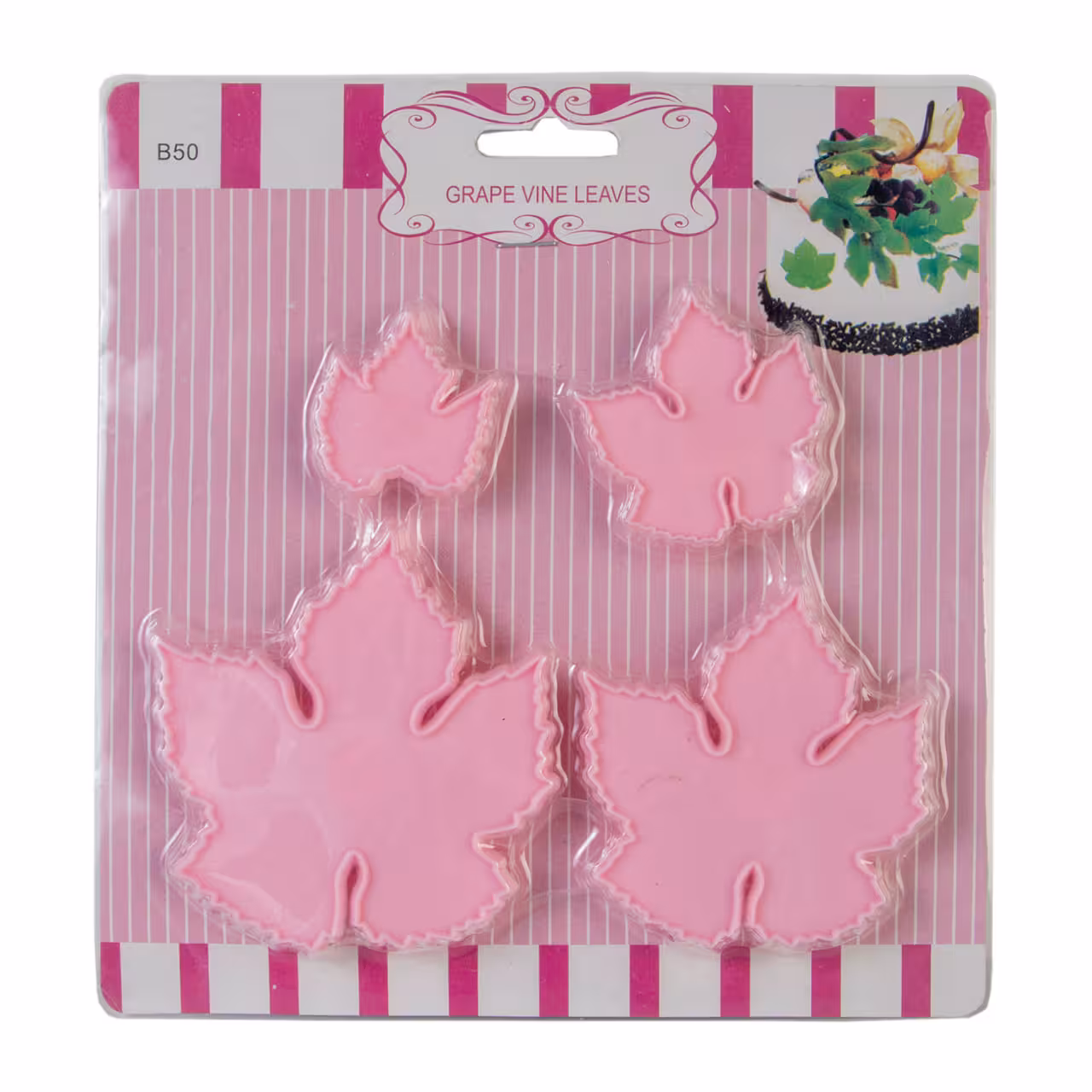 مجموعه چاپ مدل برگ انگور 4 عددی