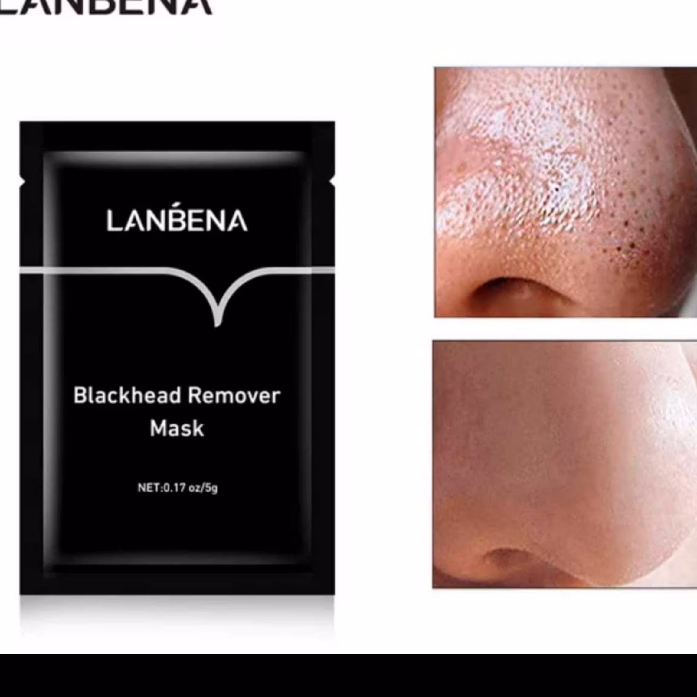 ماسک ورقه ای بینی پاک کننده عمیق لانبنا