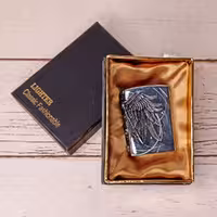 فندک گازی بال فرشته نقره ای