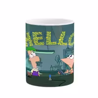 ماگ چیتوکالا مدل کارتون Phineas And Ferb کد mgh22918