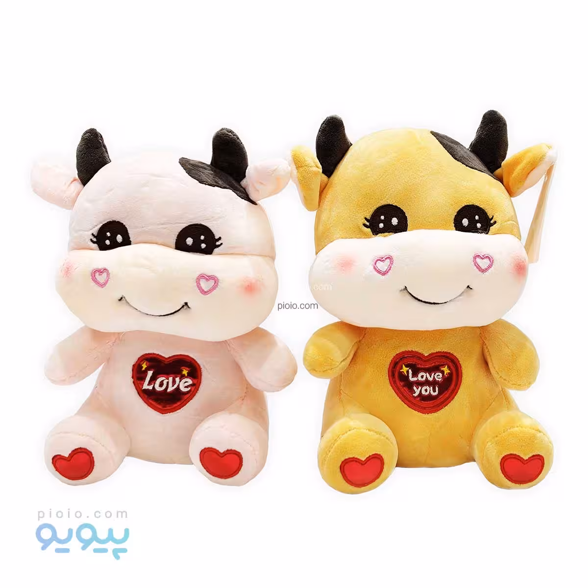 عروسک گاو طرح love you تک و عمده