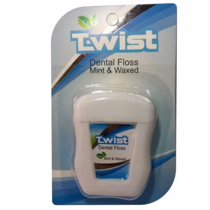 نخ دندان تویست نعنایی 50 متری