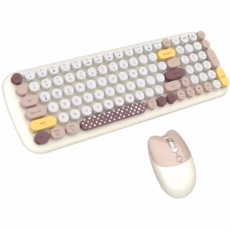 کیبورد و ماوس گیزر مدل Candy Pro | کالا مکس