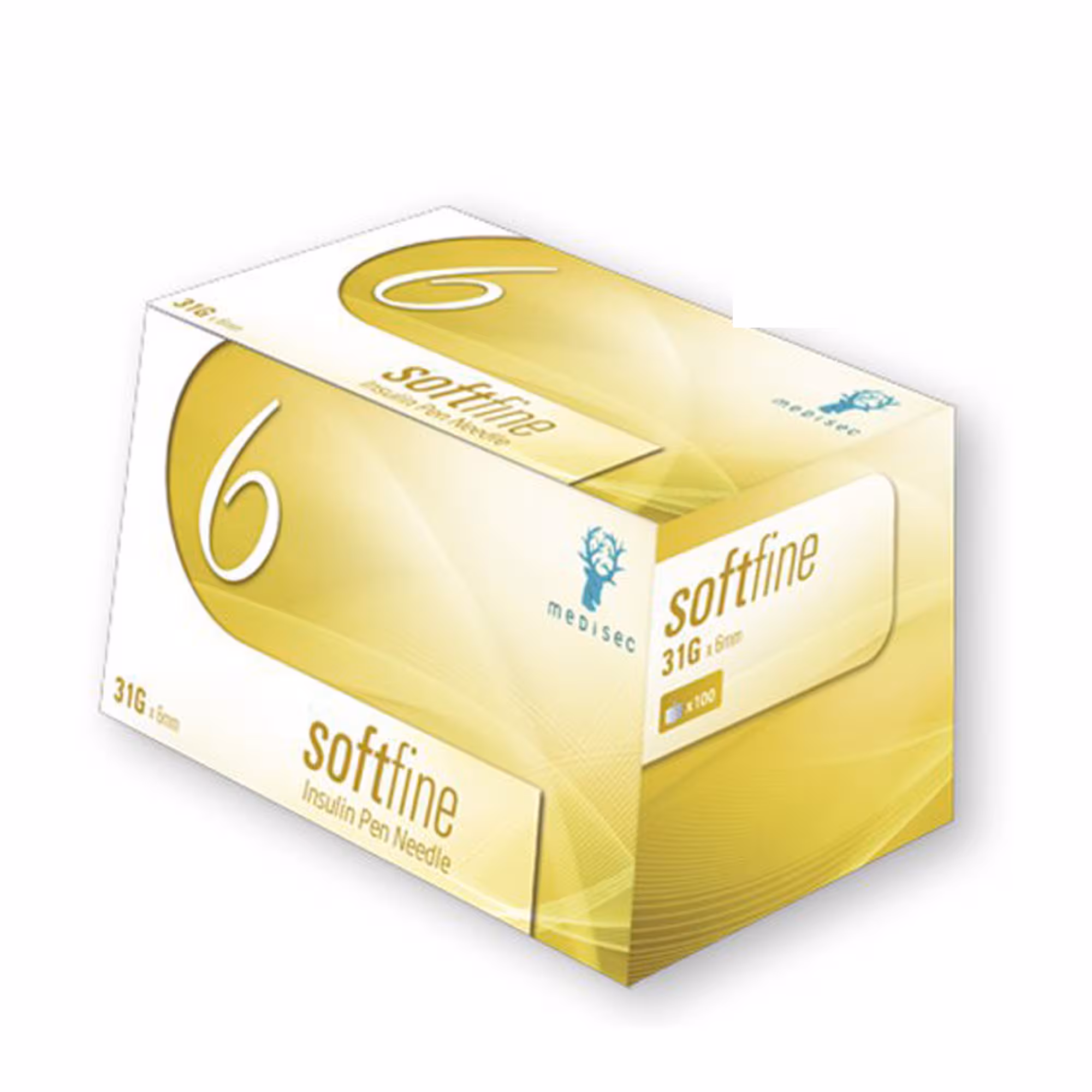 سر سوزن قلم انسولین رمدیک-سایز 6(بسته 100عددی)