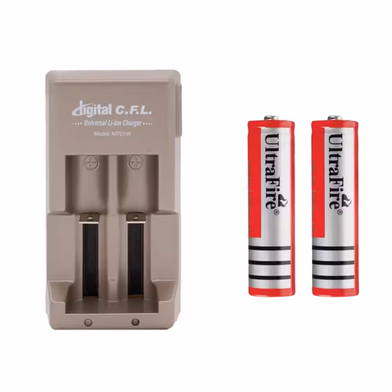 شارژر باتری سی‌اف‌ال مدل M701W به‌همراه باتری قلمی قابل شارژ