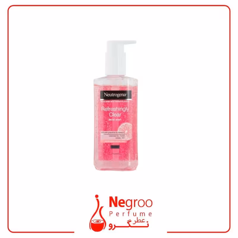 ژل شستشوی صورت نوتروژینا مدل گریپ فروت