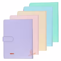 قیمت و خرید دفتر کلاسوری 100 برگ رنگی پاستلی کد 60 هیرو HERO