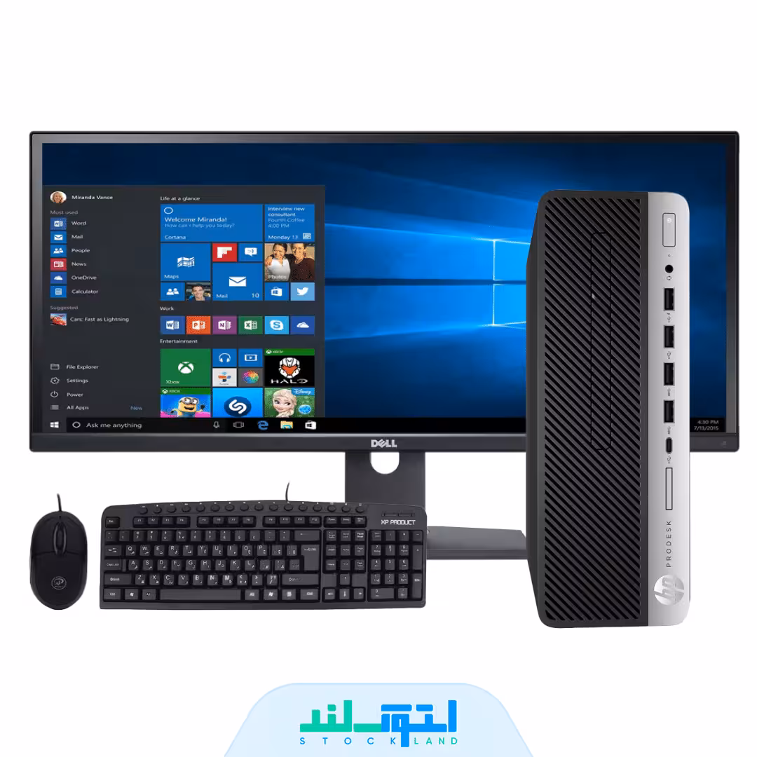 باندل کیس و مانیتور کامل HP کانفیگ 4