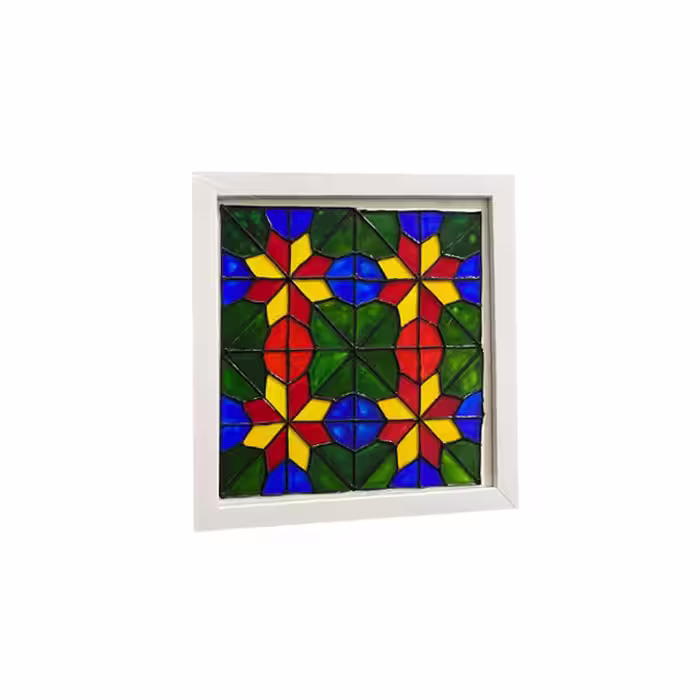 تابلو ویترای طرح پنجره 25 * 25